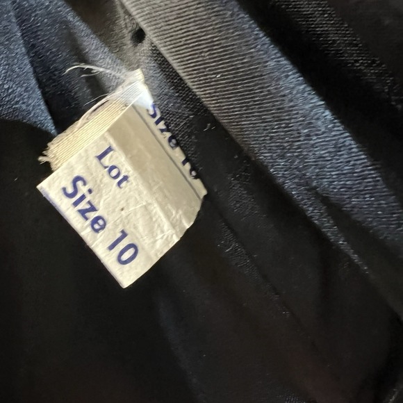 Borgazia Career Originals Vintage Faux Fur Coat Womens 10 Black Belted READ - Picture 8 of 16